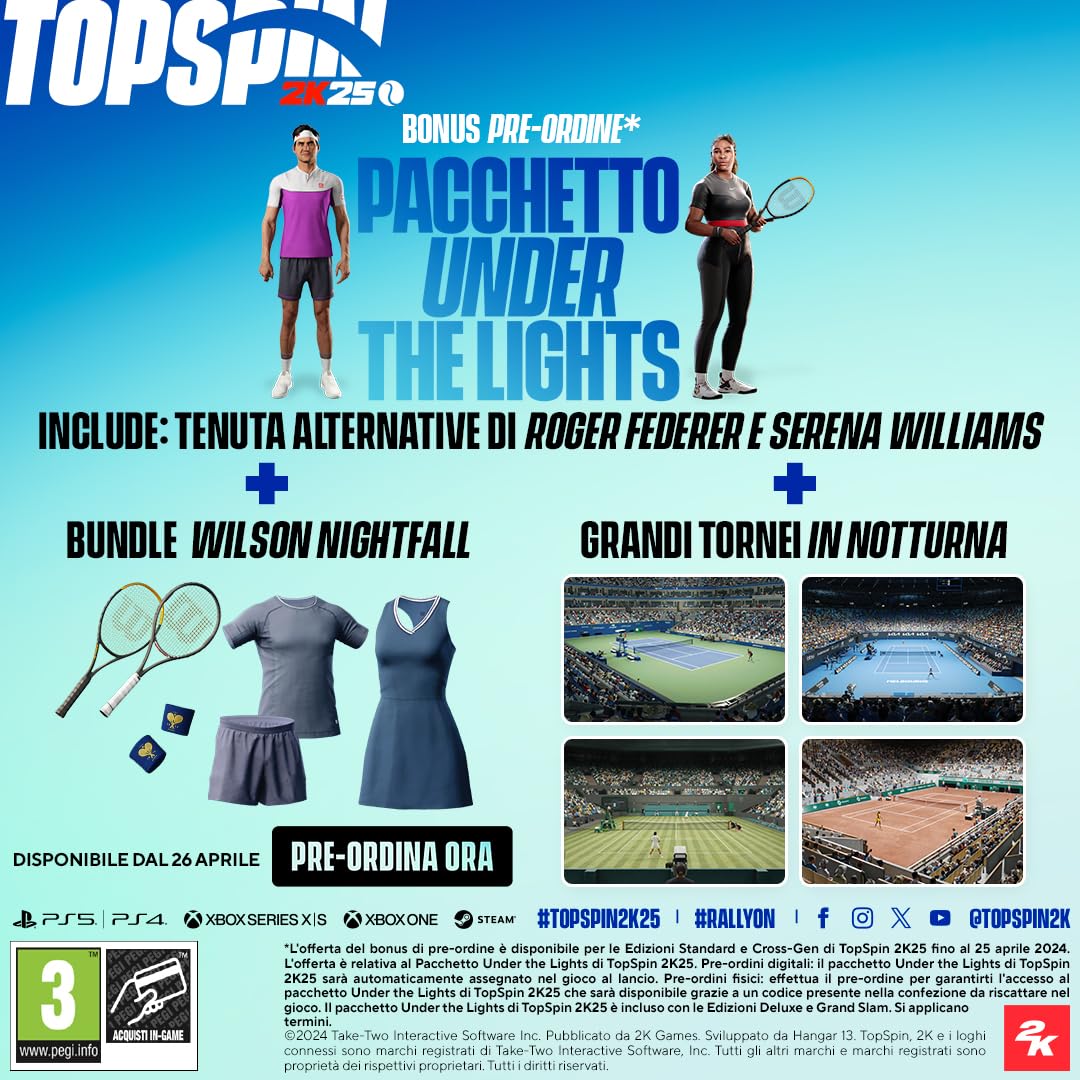 TopSpin 2K25 - PlayStation 4