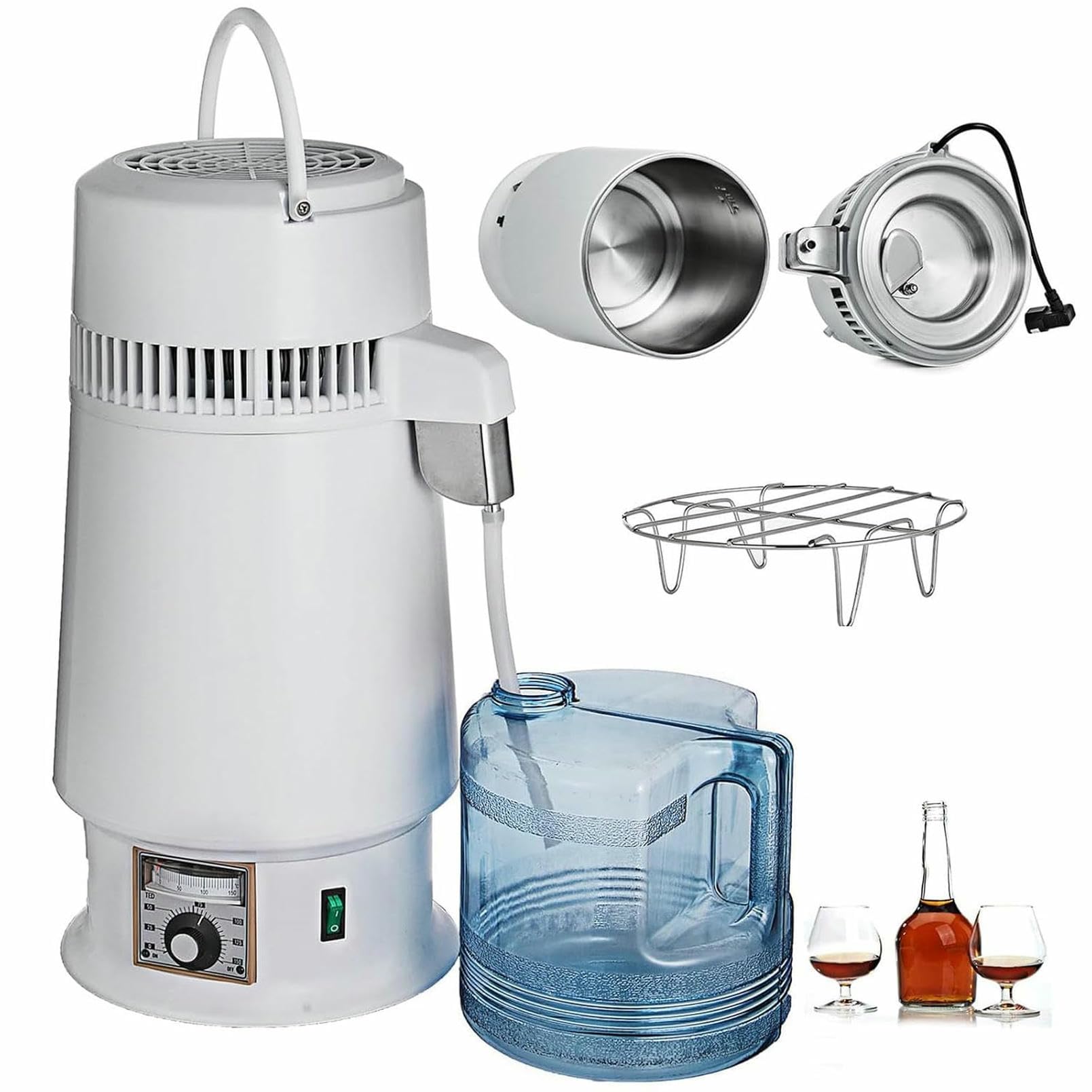 Distillateur d'eau pour la maison purificateur en acier inoxydable