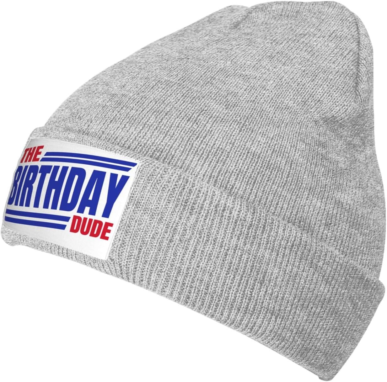 The Birthday Dude hat Graphic Novelty Men Women Boys Girls Funny Party Knit hat Beanie Cap