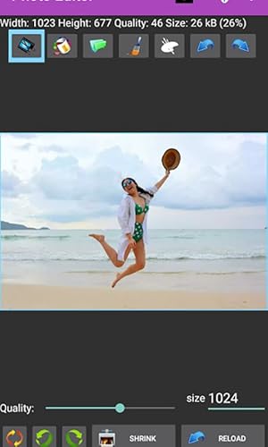 Cortar, Redimensionar, Compactar fotos e imagens.