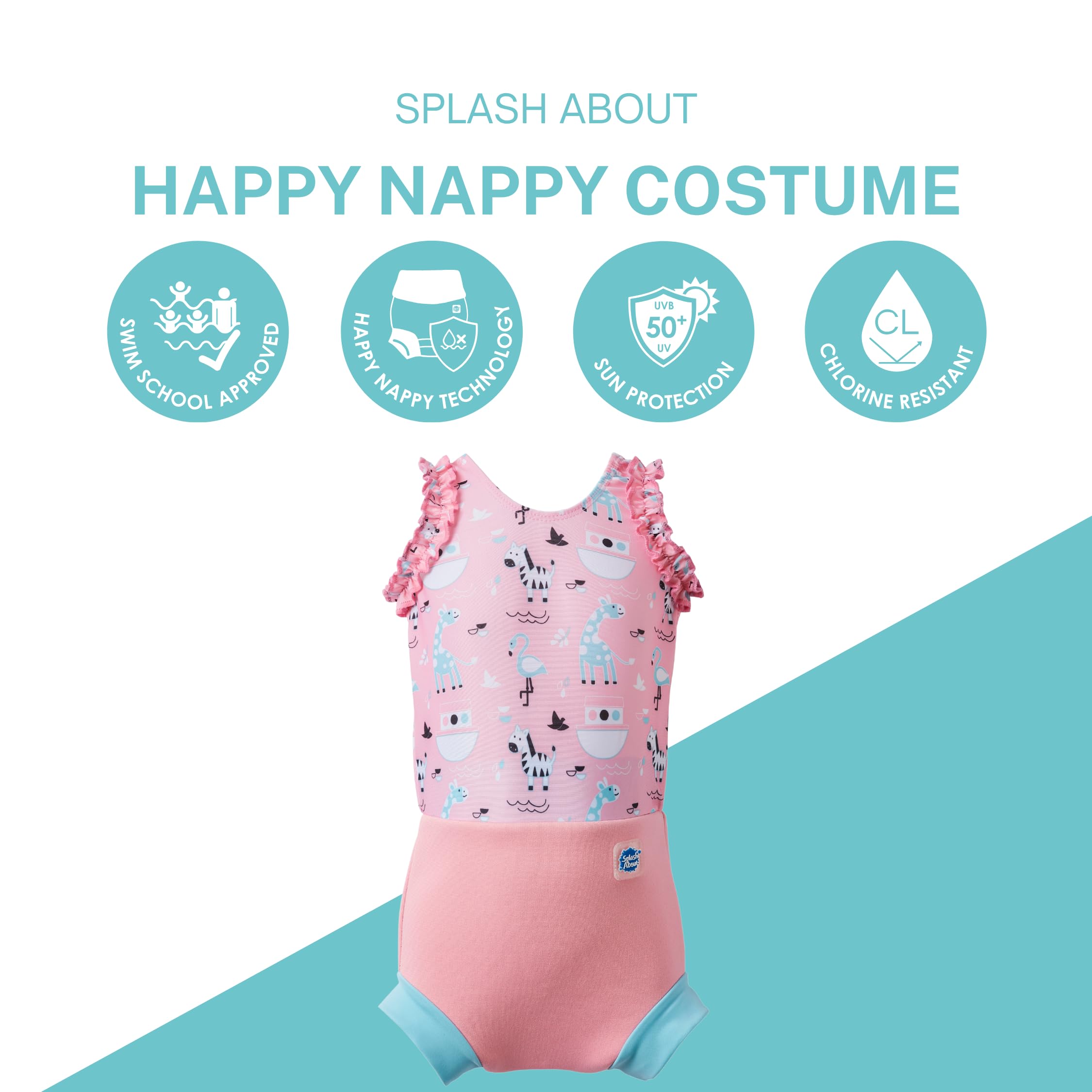 Splash About Kostium Happy Nappy Ark, 12-24 miesięcy