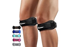 CAMBIVO 2 Pack Knee Brace for Basketball