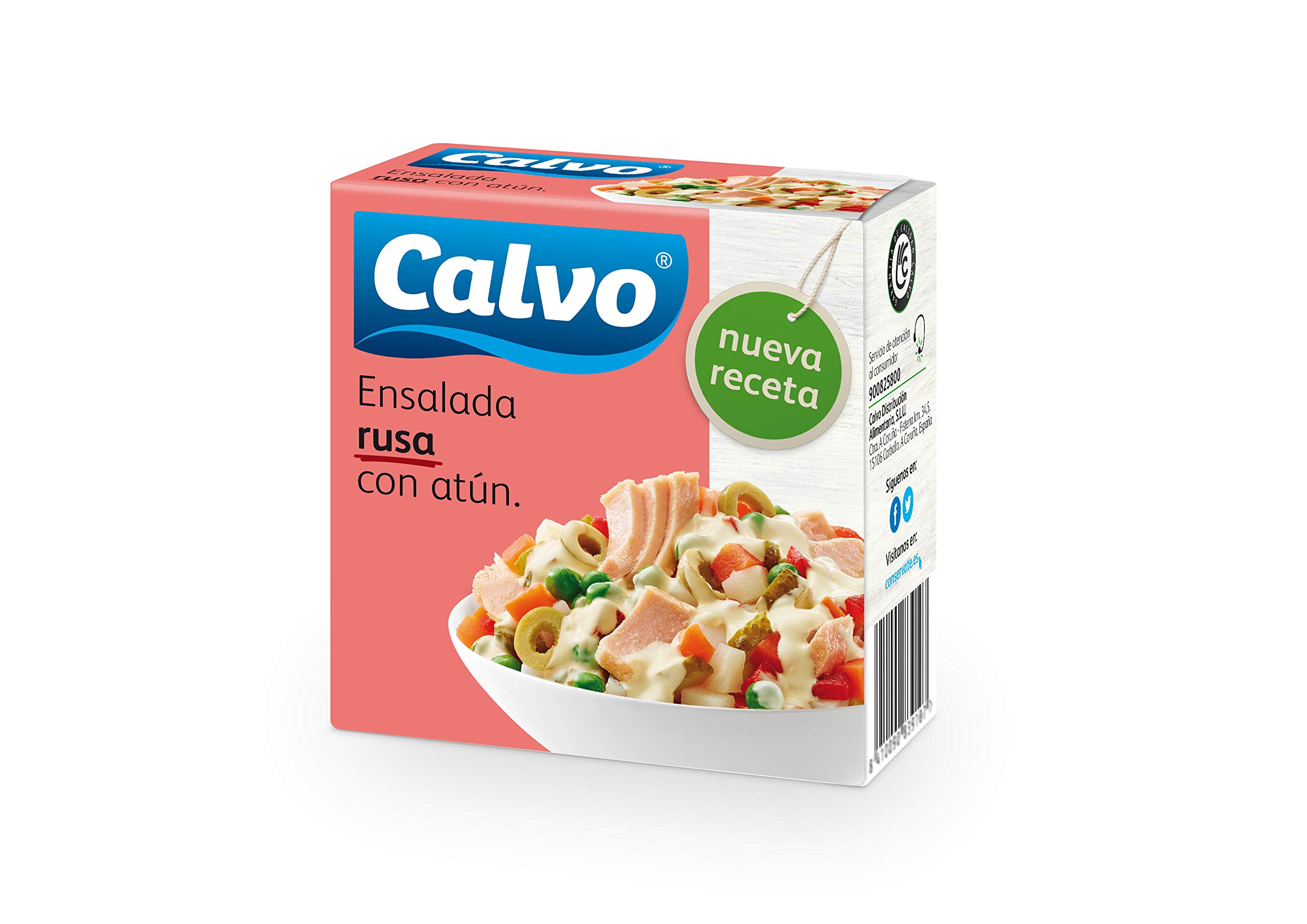 Calvo Ensalada Rusa con Atún 24 x 150 g