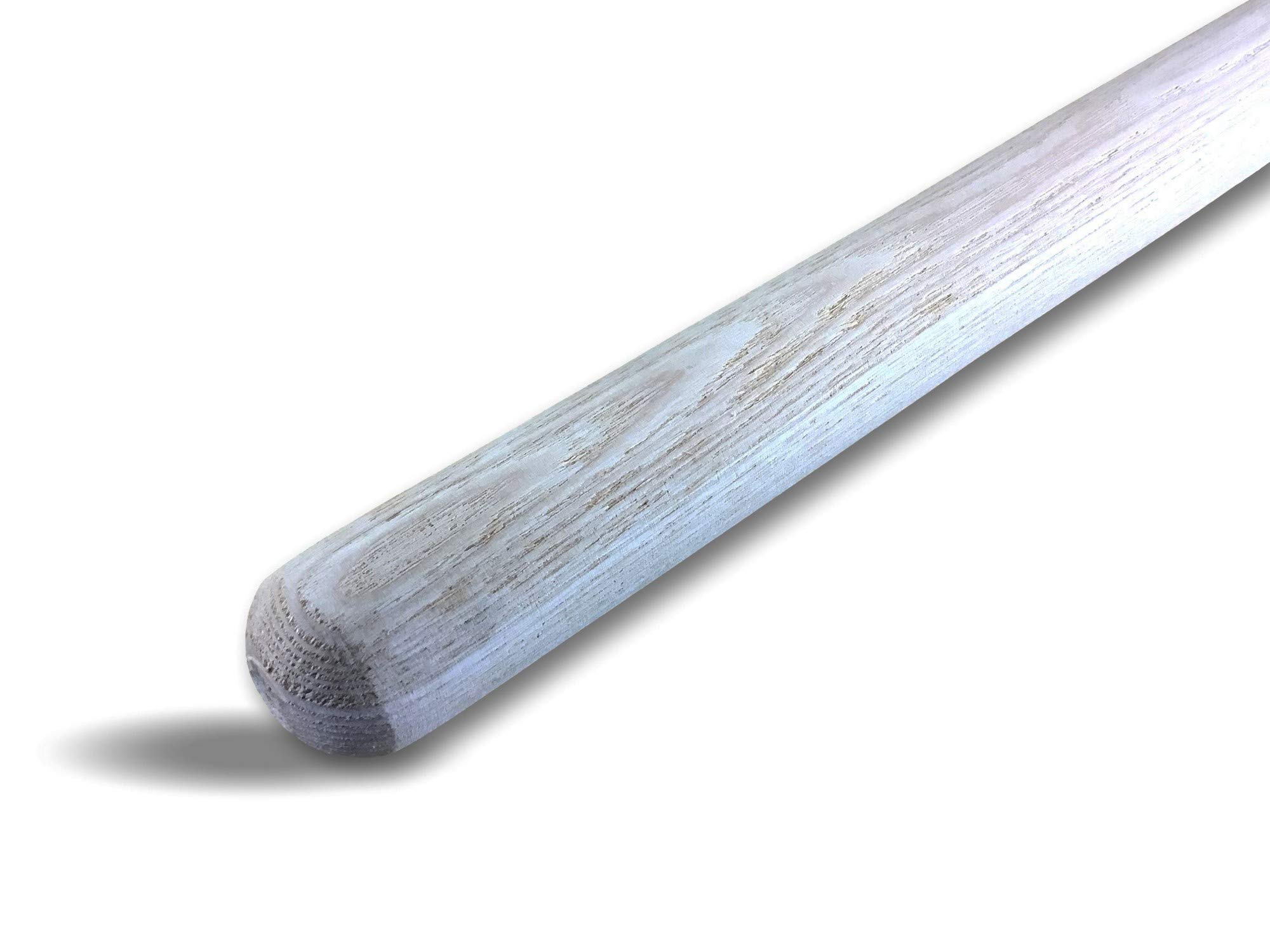 Kibros Manche pioche travaux publics bois hêtre dur poignée arrondie 90 cm