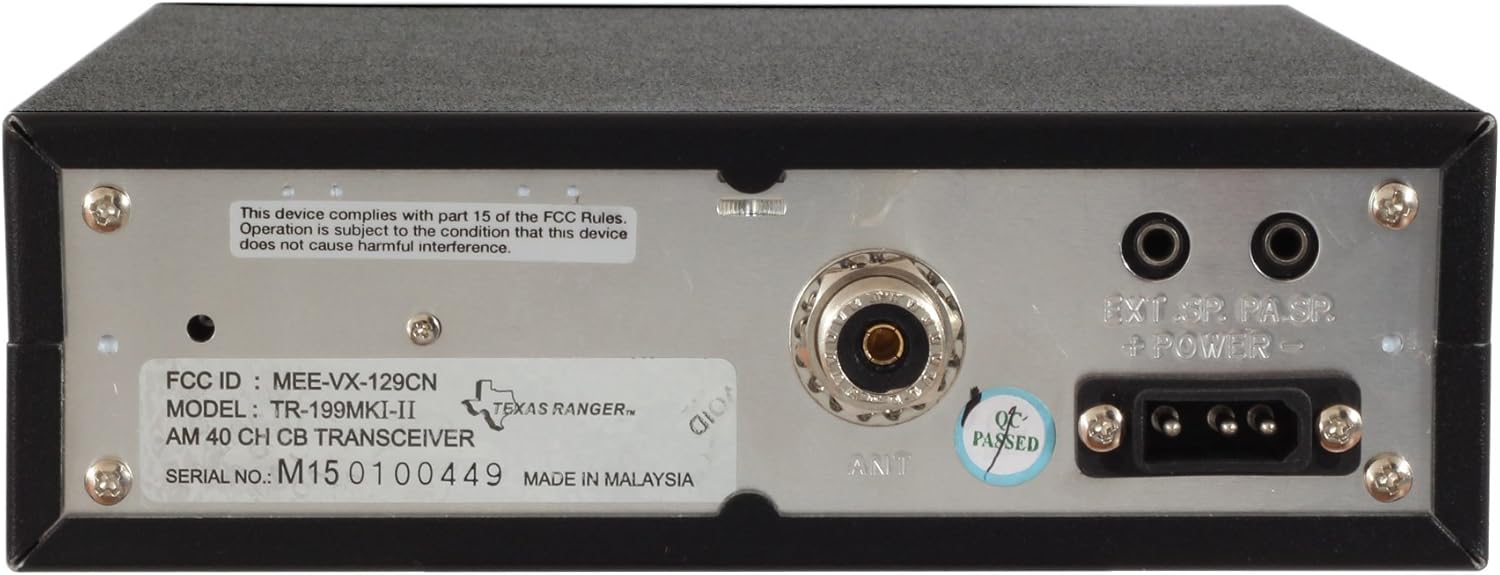 TR-199MKI 40 Channel AM Mobile CB Radio : Electronics