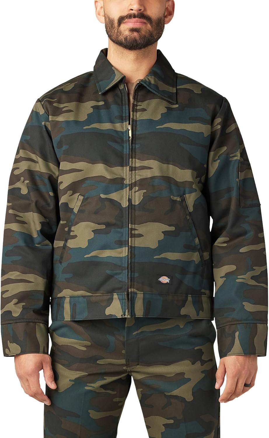Dickies mens Insulated Eisenhower Front-zip Jacket