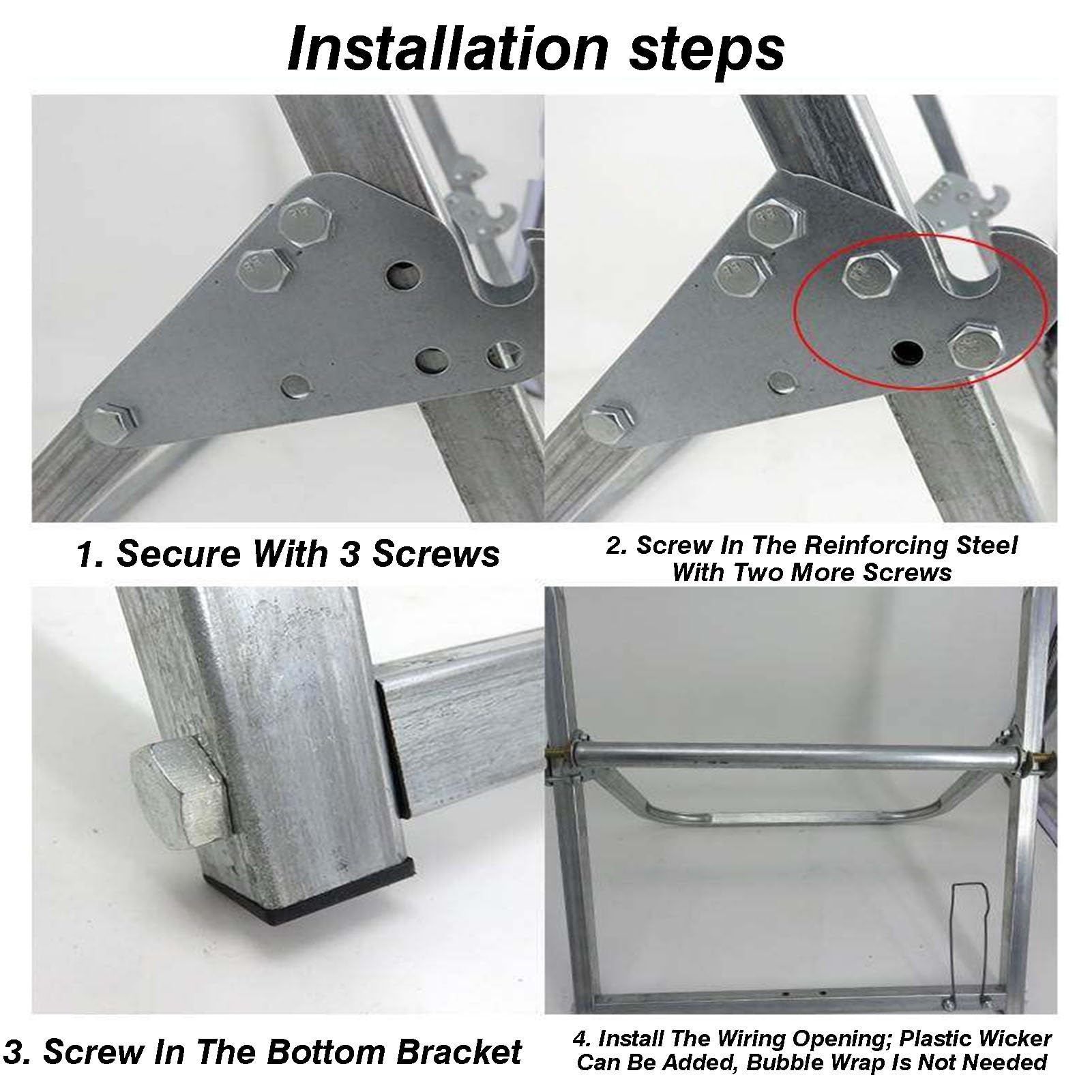 Dispenser for pellicola estensibile, supporto pieghevole for pluriball, adatto for imballaggio, spostamento e spedizione, rack for carichi pesanti(Width 100cm)