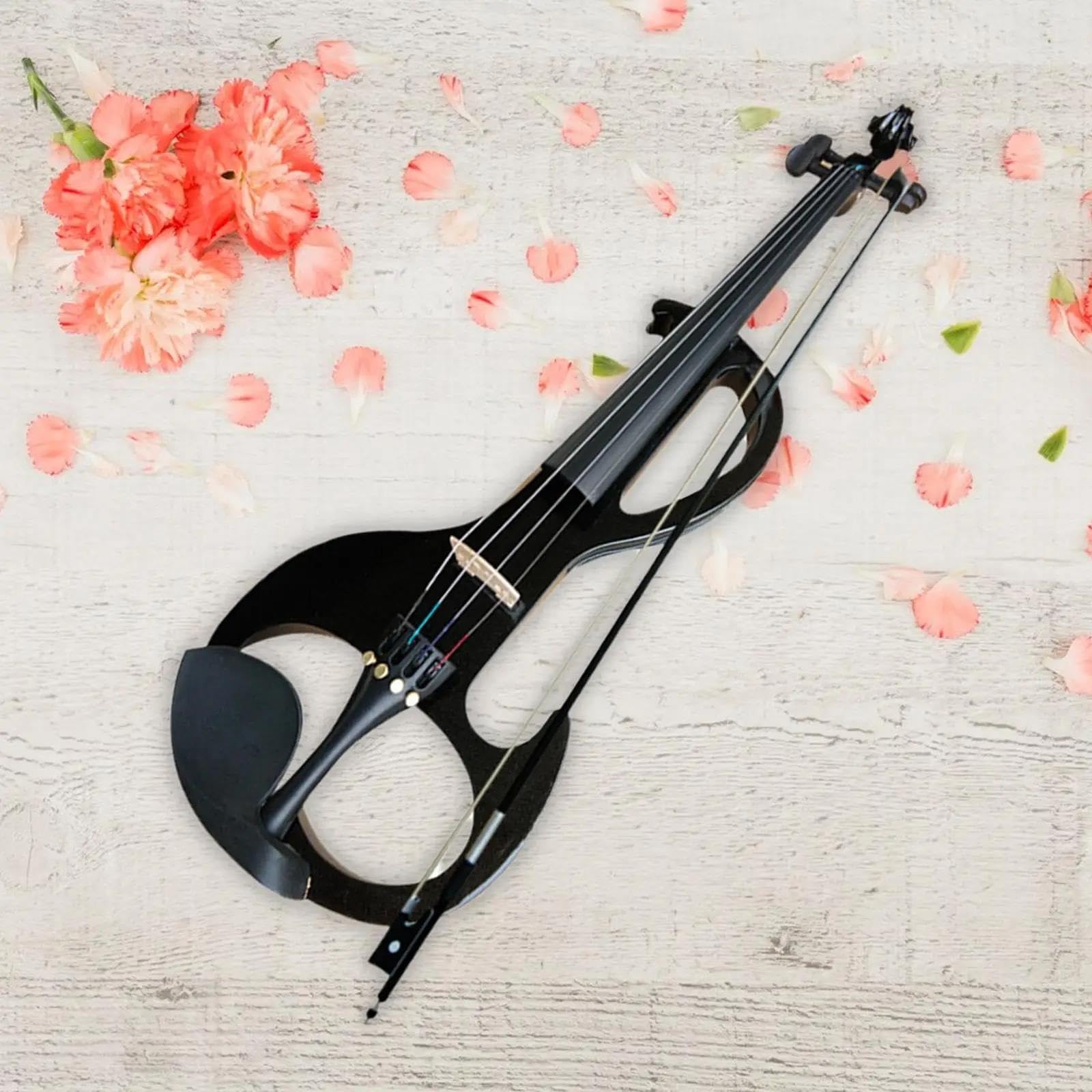 Violini Acustici Questo Violino Elettronico In Legno Massello È Silenzioso E Perfetto Per Suonare.