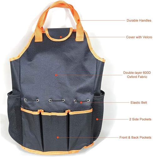 Miniatura 7 de Juego de herramientas de jardinería inusuales, juego de herramientas de jardín de 4 piezas, kit de herramientas de jardín de mano con bolsa de