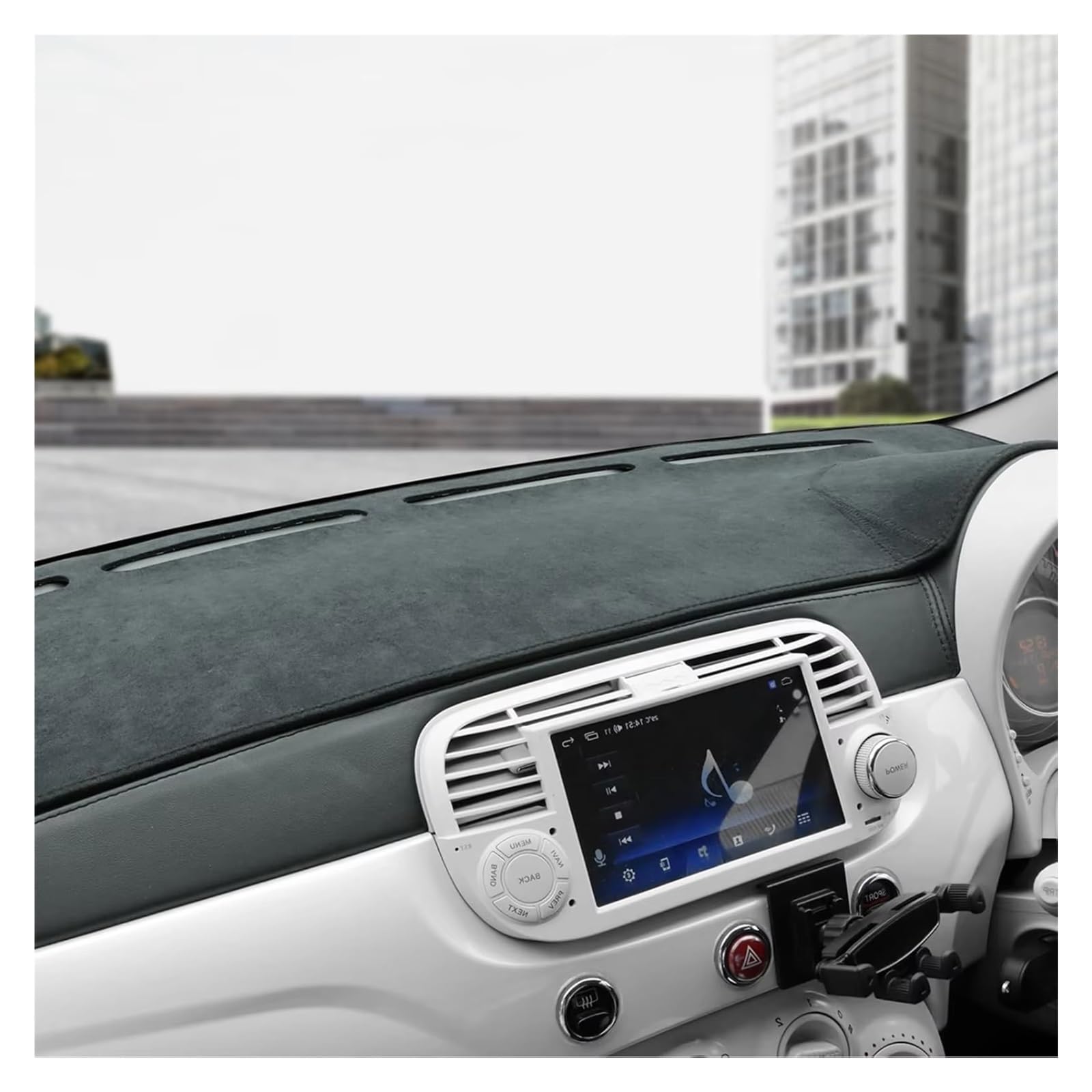 Tappetino Conducente Fortuna Per: Fiat 500 Hybrid Hatchback (2020 - Foto 12