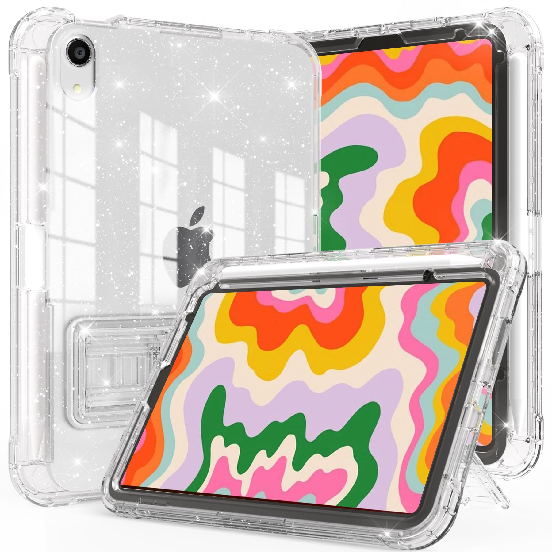 Amazon.com: Rantice Case for iPad mini 6 2021, iPad mini 7 (A17