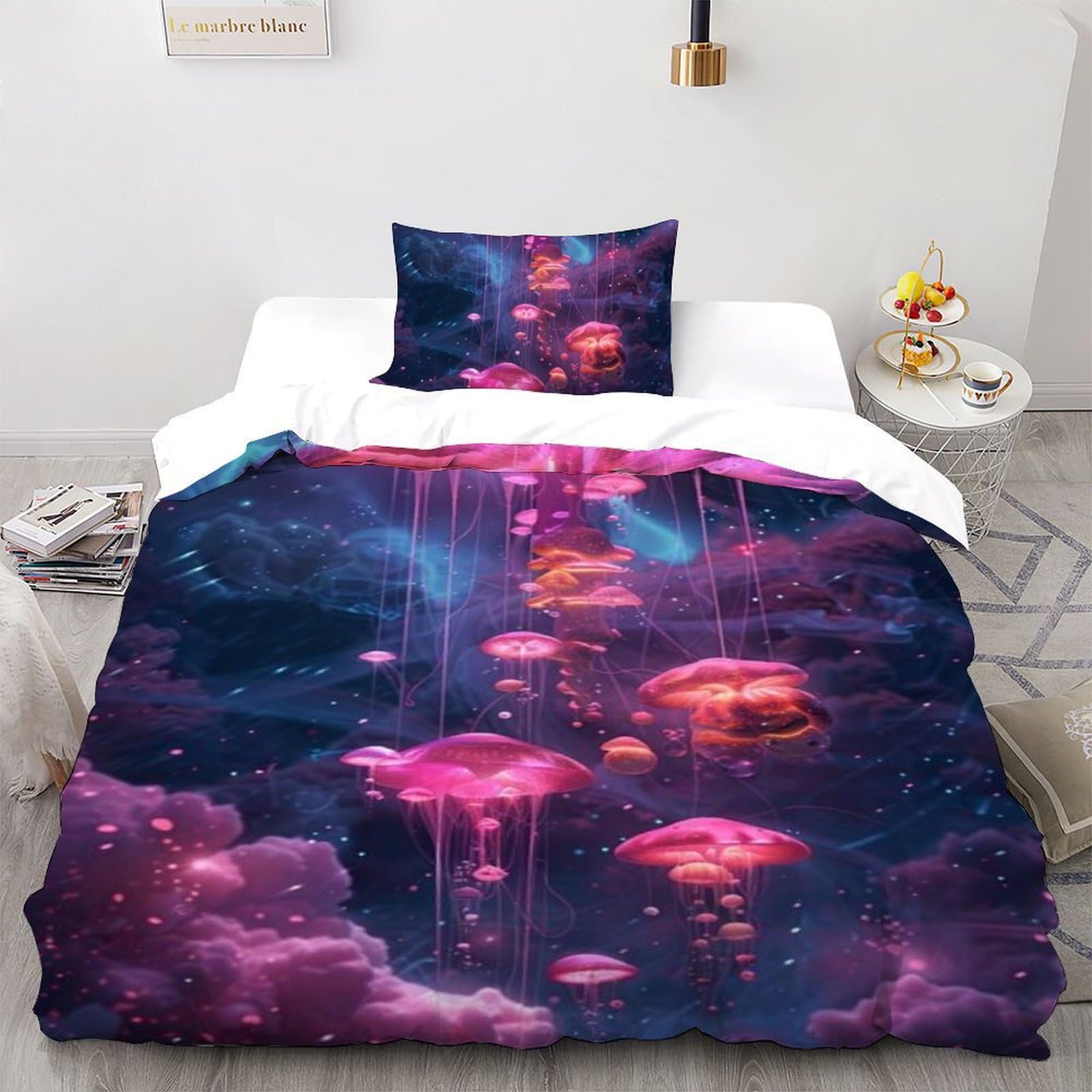 Housse de couette lit simple microfibre pour le sommeil paisible des enfants