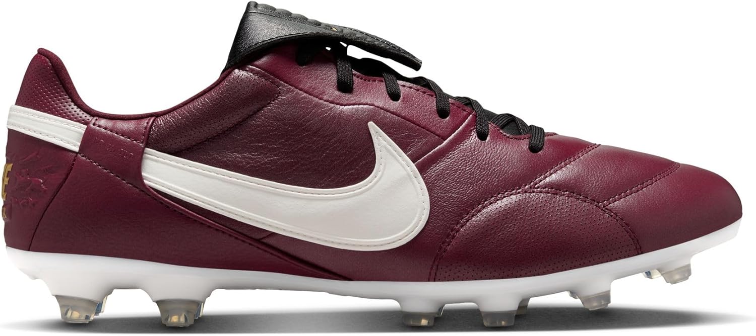 Nike Premier 3 Firm-Ground Low-Top Soccer Cleats (Merlot/Black/Sail)