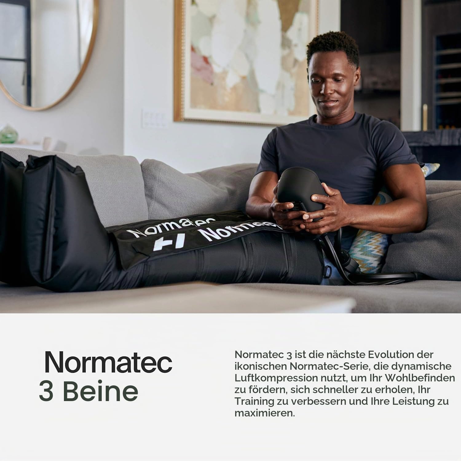 Hyperice Normatec 3 Legs Kompressionsstiefel Regeneration Größe Standard