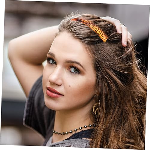 Miniatura 4 de FRCOLOR Peines laterales para el cabello, 6 piezas, 24 dientes, peine lateral, niña, señorita, peine de plástico