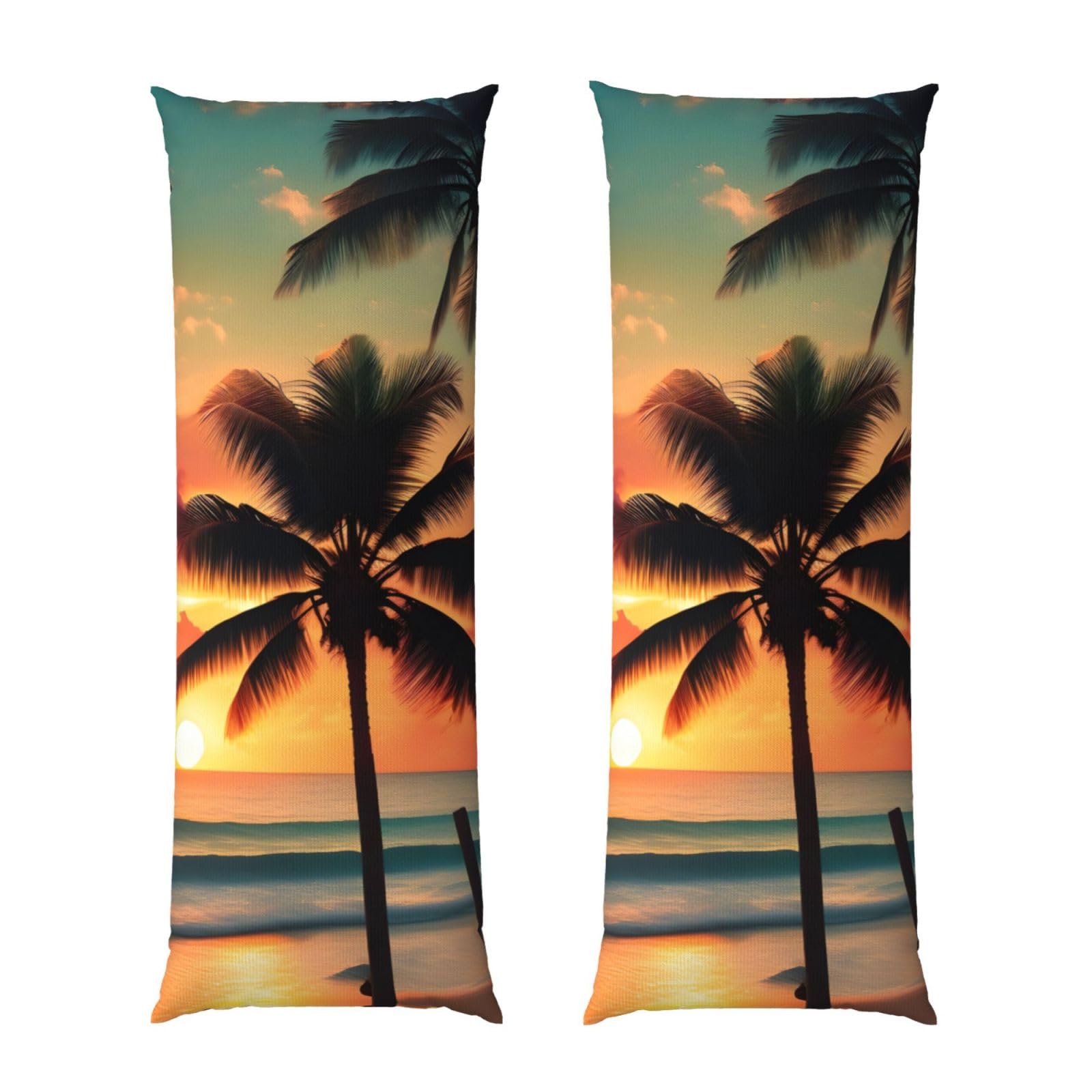 Housse de coussin de corps esthétique pour des nuits d'été douces et fraîches