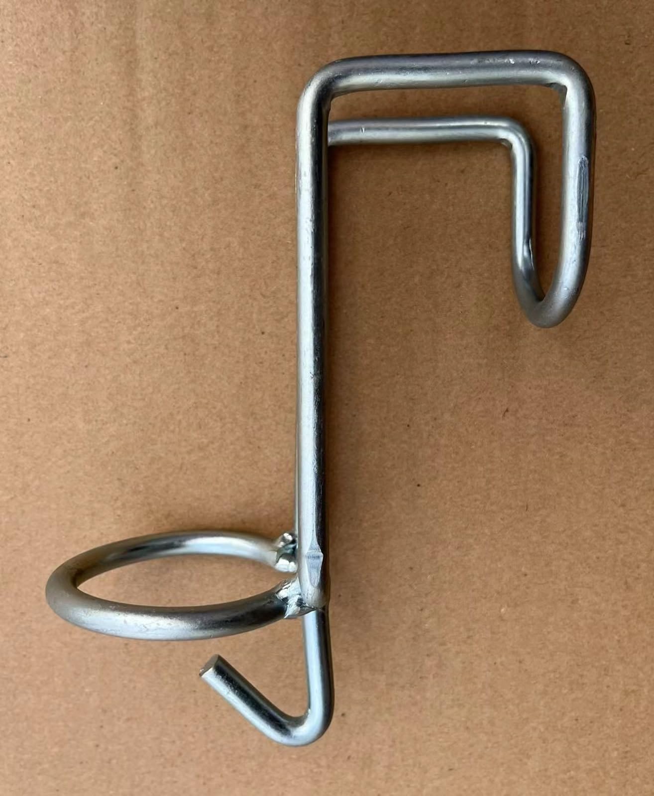 Lot de 2 crochets robustes amovibles pour seau à eau pour cheval - Pour murs ou portes d'équitation - Fournitures de bétail