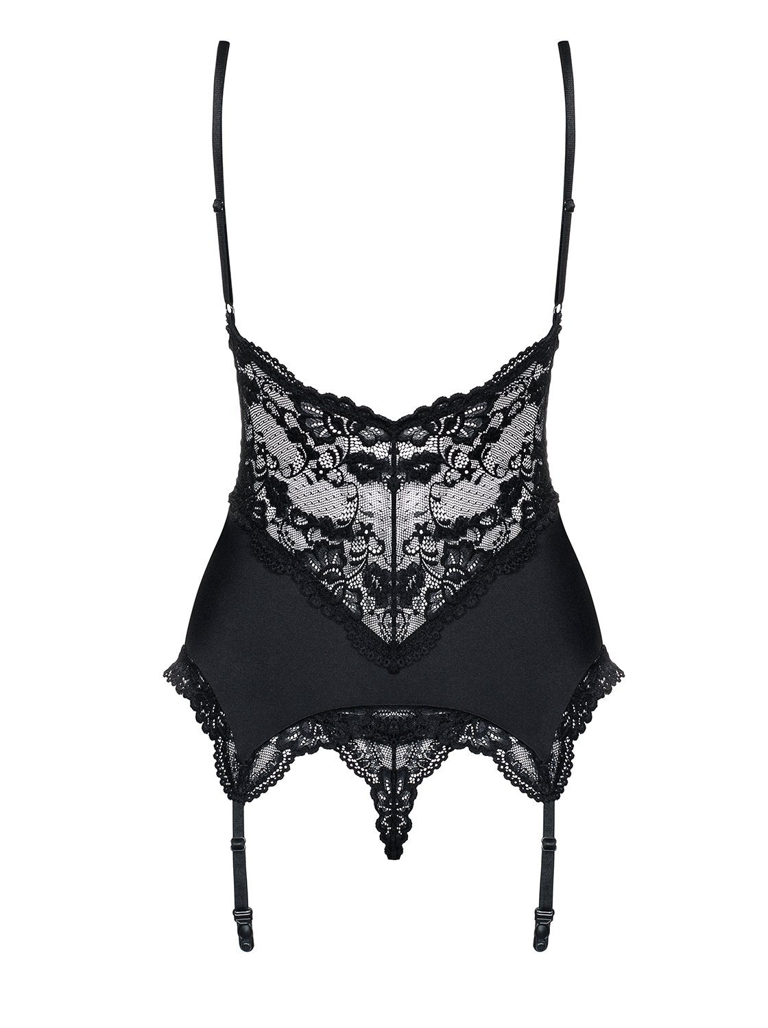 Obsessive Damen Straps-Corsage mit String