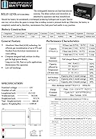 Vista 6 de Mighty Max Battery ML15-12NB - Batería de repuesto de 12V 15AH compatible con ExpertPower EXP12120-3 Pack