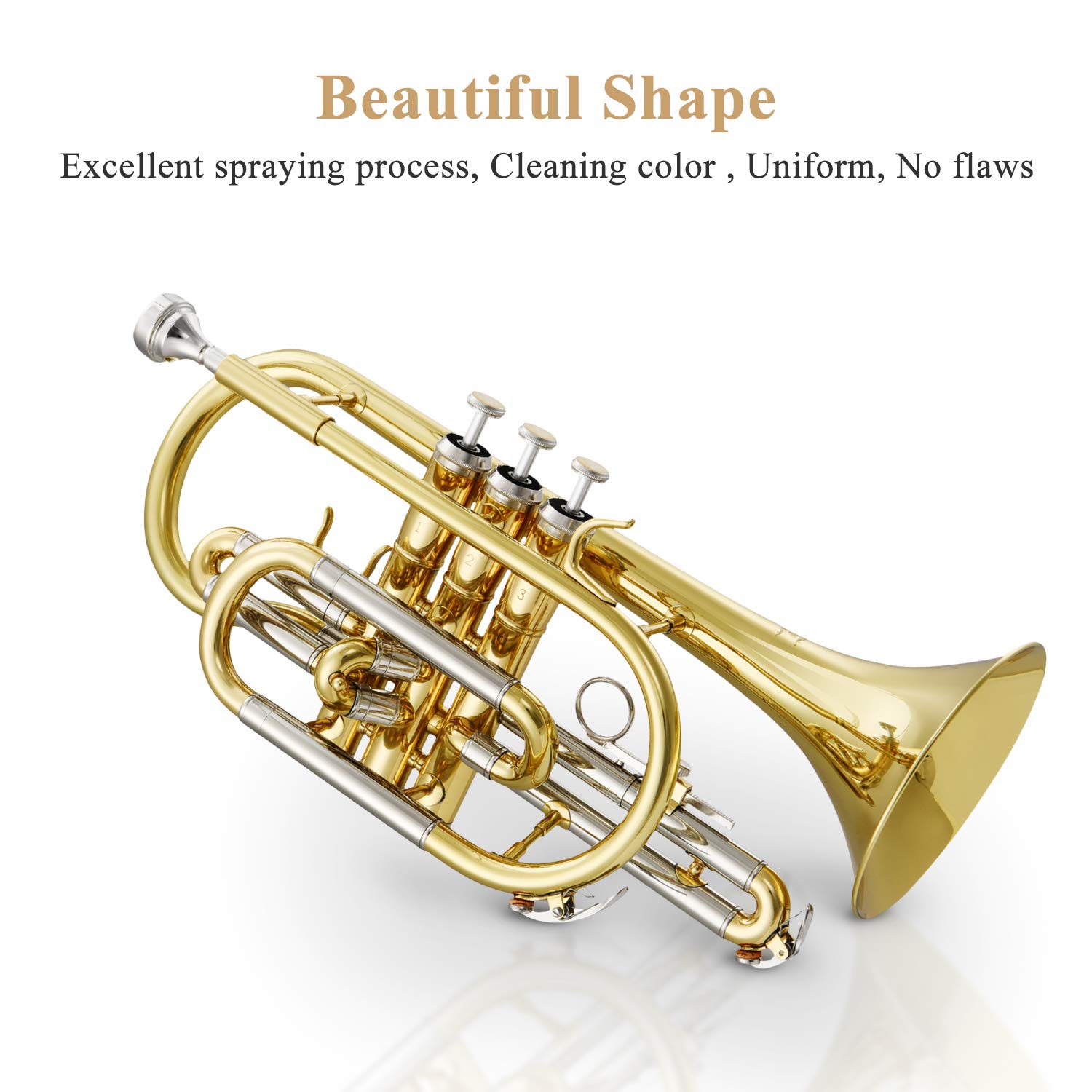 Amazon.com: Eastar EBT-380 Student Standard Bb corner，Gold