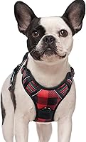 Vista 10 de rabbitgoo Arnés para perro, arnés sin tirones para mascotas con 2 clips para correa, chaleco acolchado suave ajustable para perro, chaleco Oxford
