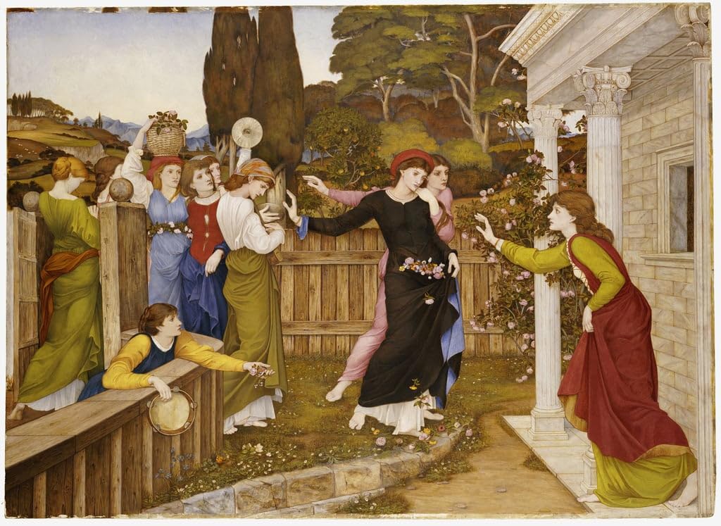 Graffiti Art Mural la Sulamite de Roddam Spencer Stanhope Impression Moderne 60x90cm