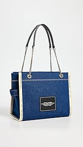 Amazon.com: Marc Jacobs The Denim Chain Medium Tote Bag Amazon.com: Marc Jacobs The Denim Chain Medium Tote Bag