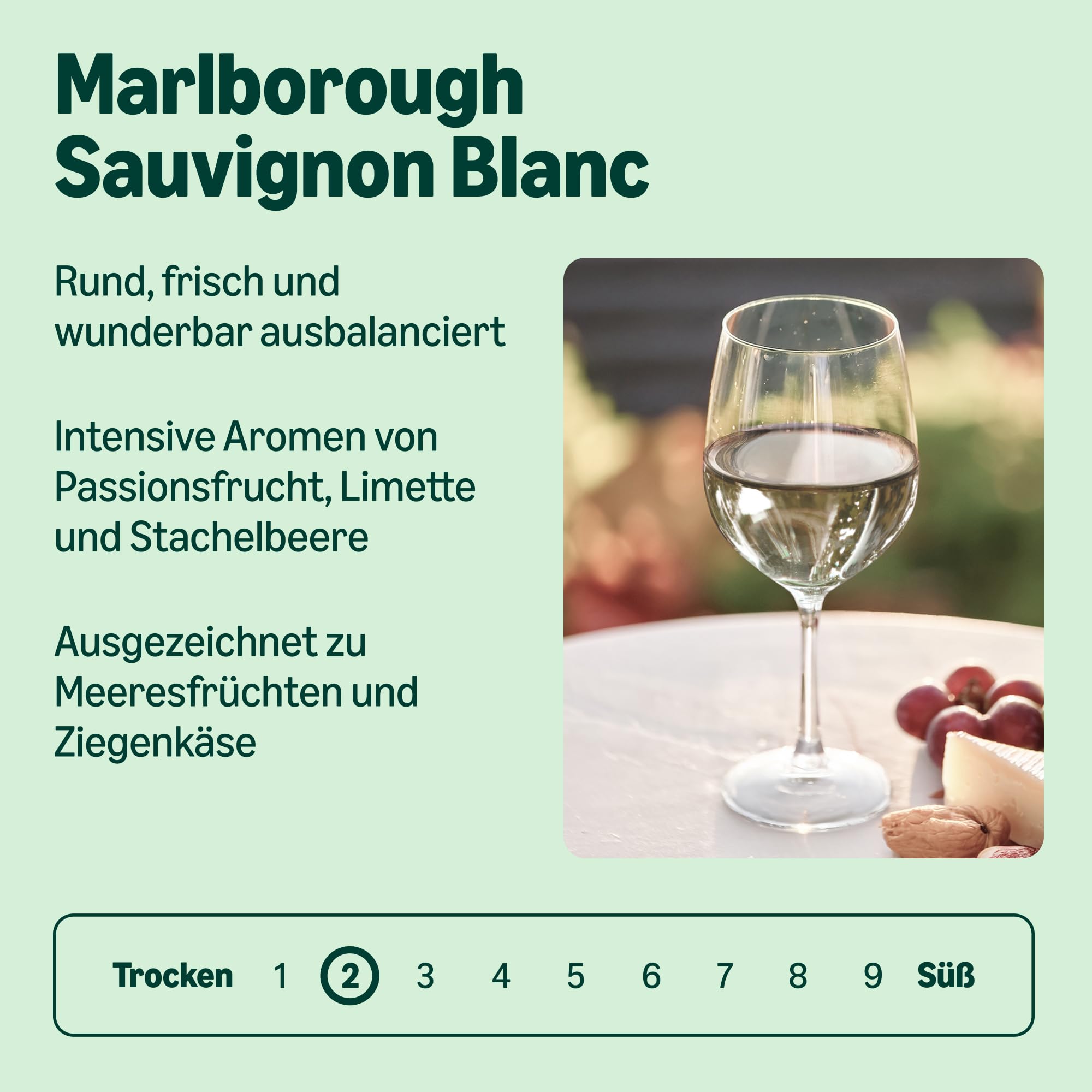 by Amazon Our Selection Marlborough Sauvignon Blanc, Neuseeländischer Weißwein, 75cl, 6er-Pack