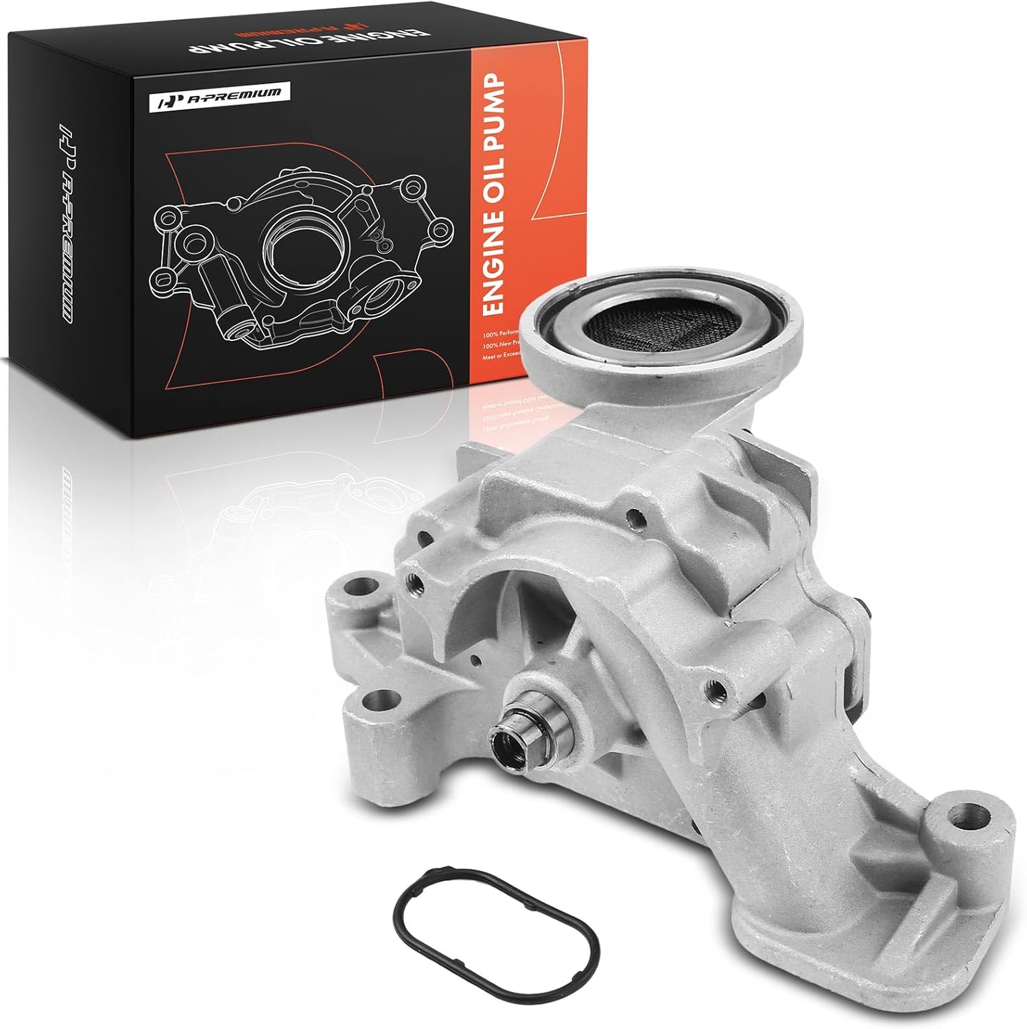 A-Premium Engine Oil Pump with Seal Ring Compatible with Kia Sorento, Sedona, Cadenza, K900 & Hyundai Santa Fe, Santa Fe XL, Genesis, Genesis Coupe, Azera, 3.3L 3.5L 3.8L