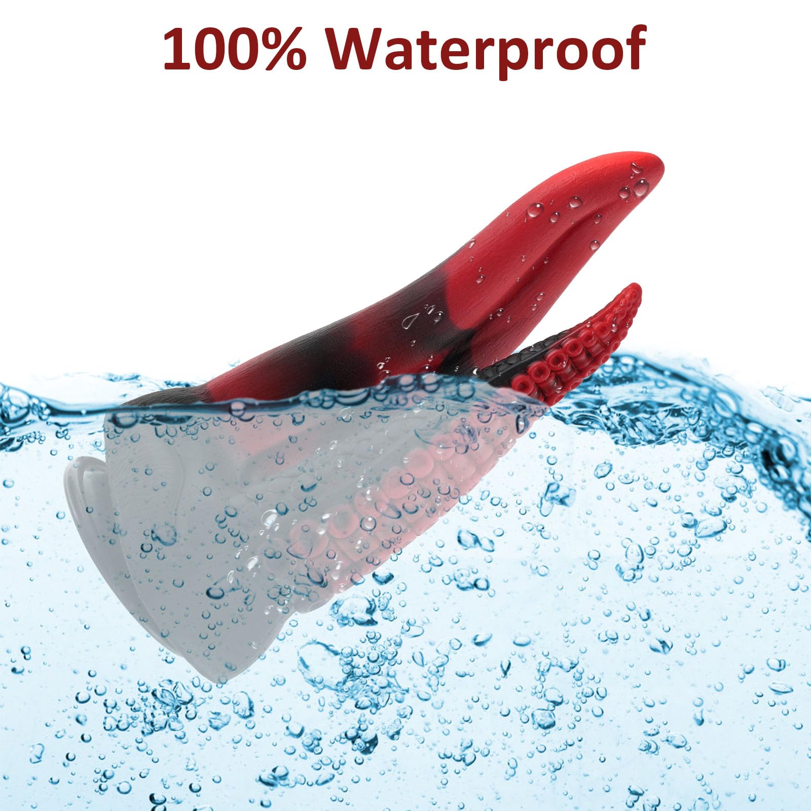 Shkanla Monster Double-Ended Dildo, 10.8 inch Huge Tentacle Realistic Dildo Silicone Big Anal Dildo with Strong Suction Cup, Tongue G-spot Dildo Lifelike Fake Penis Adult Sex Toys for Women