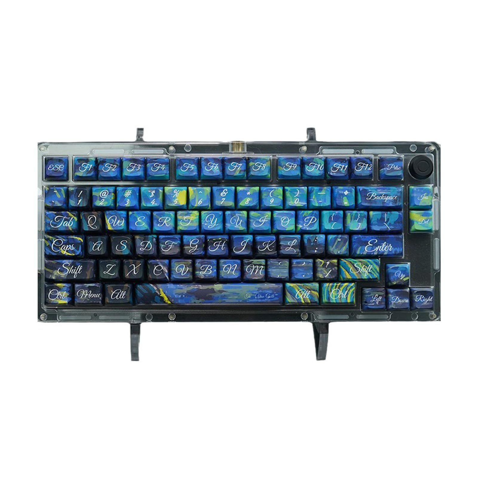 Amazon.co.jp: キーキャップ、キーキャップ 126 熱昇華油絵