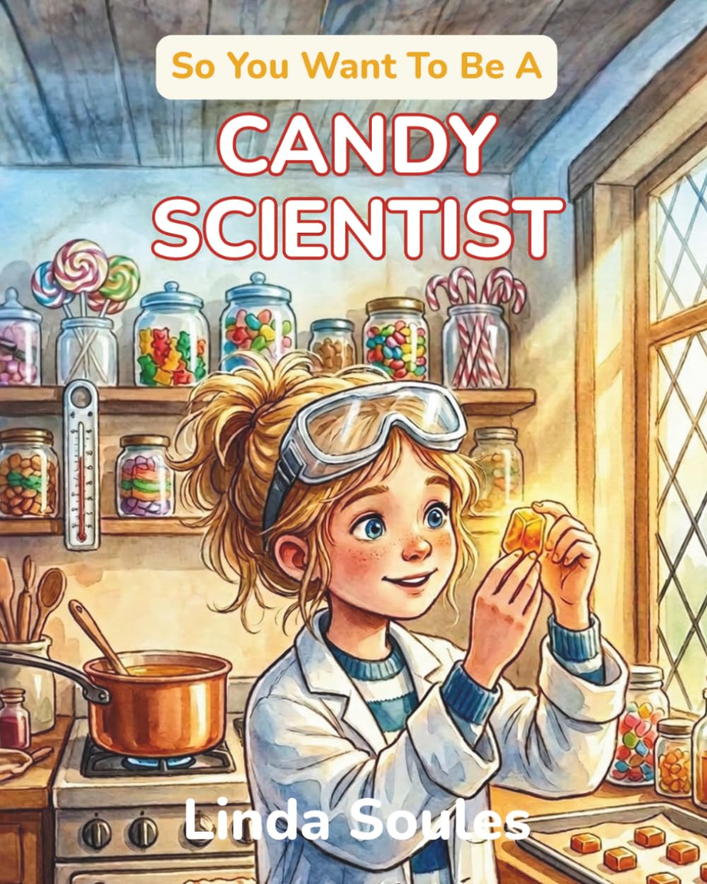 So You Want To Be A Candy Scientist: A Kids' Guide to Candy Making, Food Science, Flavor Chemistry, and the Sweet-Toothed Scientists Who Invent the Treats We Can't Stop Eating