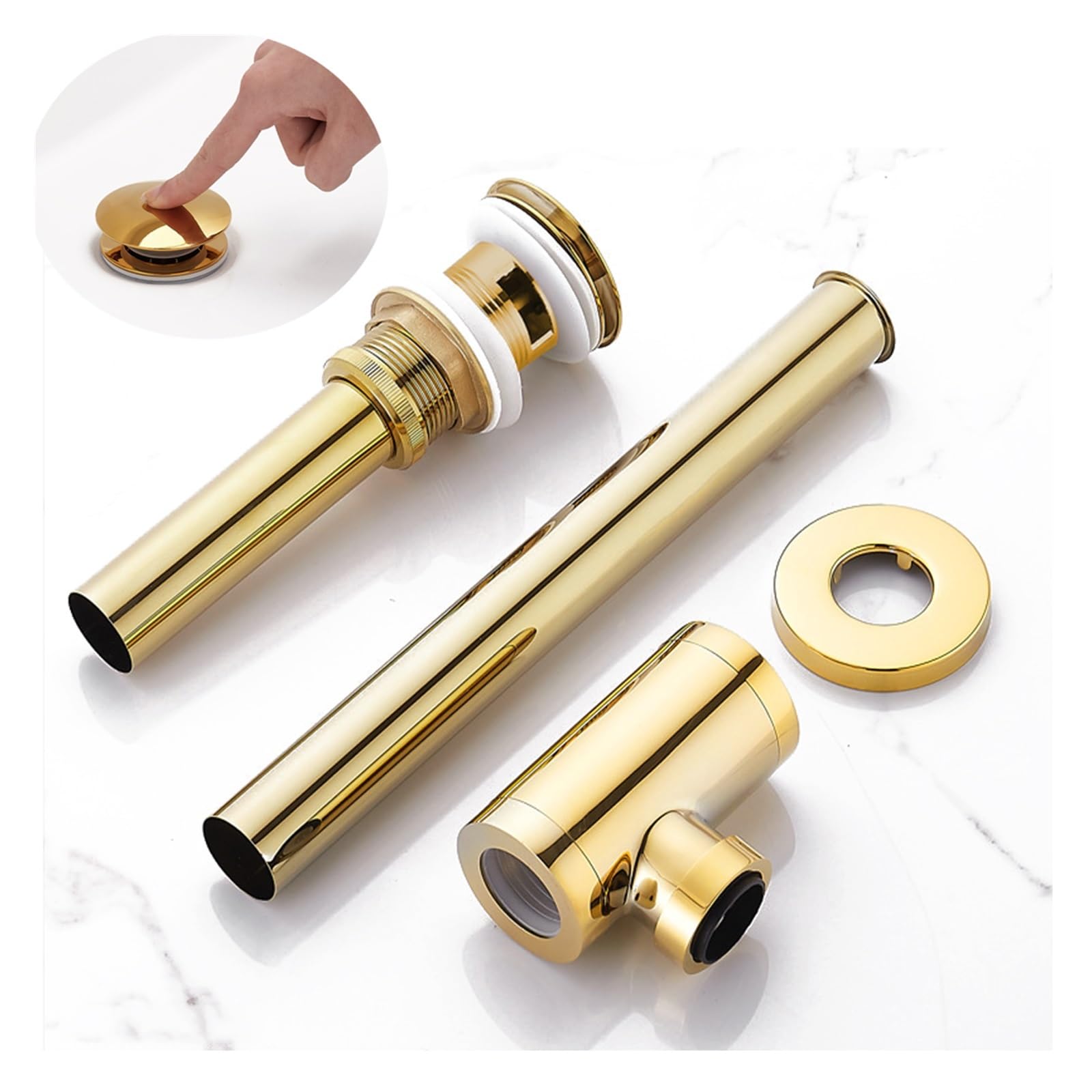 Drain De Siphon Bouteille Lavabo Salle Bains Pour Lavabos