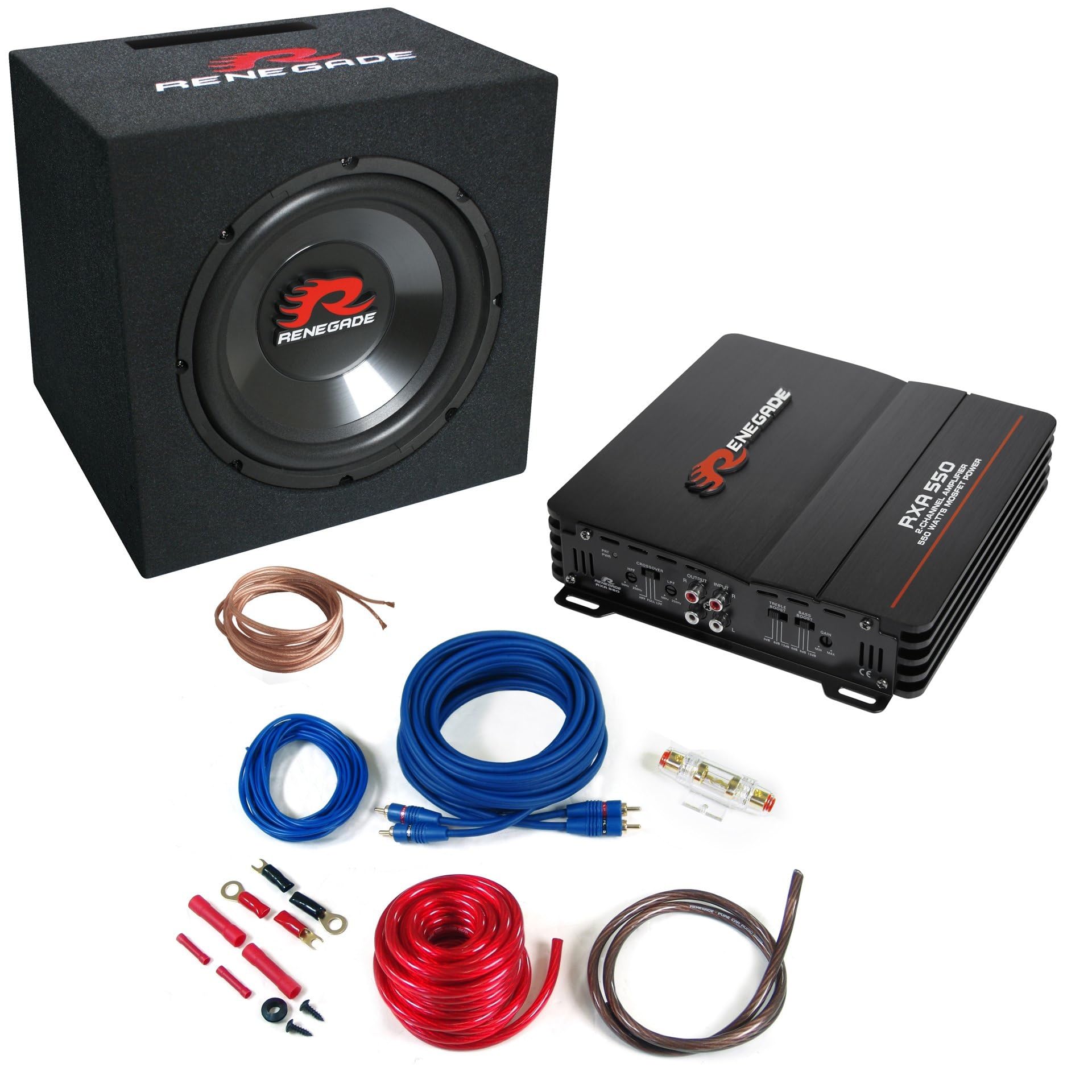 Zestaw car HiFi Renegade RBK550XL