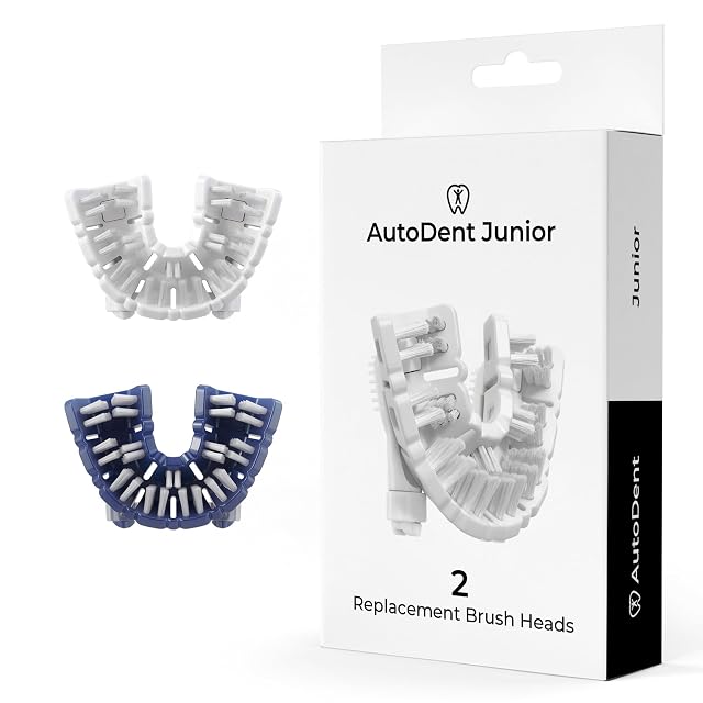 Replacement Brush Heads 2 Pack for Kids Electric Toothbrush Automatic Brushing Soft Bristles