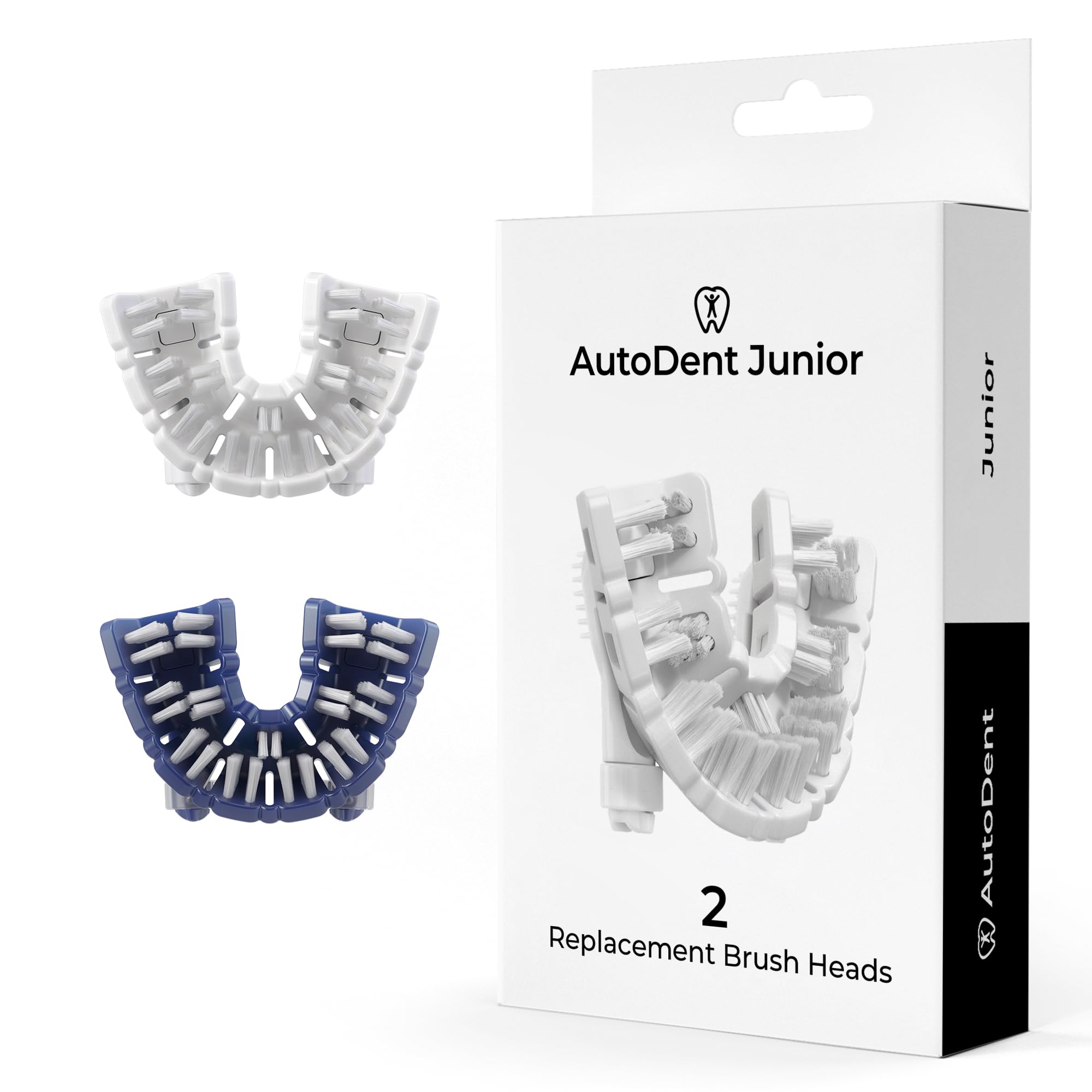 Replacement Brush Heads 2 Pack for Kids Electric Toothbrush Automatic Brushing Soft Bristles