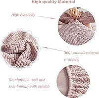 Vista 5 de Fundas de sofá héroe, fundas de sofá relajantes para el hogar, fundas de sofá de héroe, fundas de sofá mágicas (gris oscuro, funda de asiento)