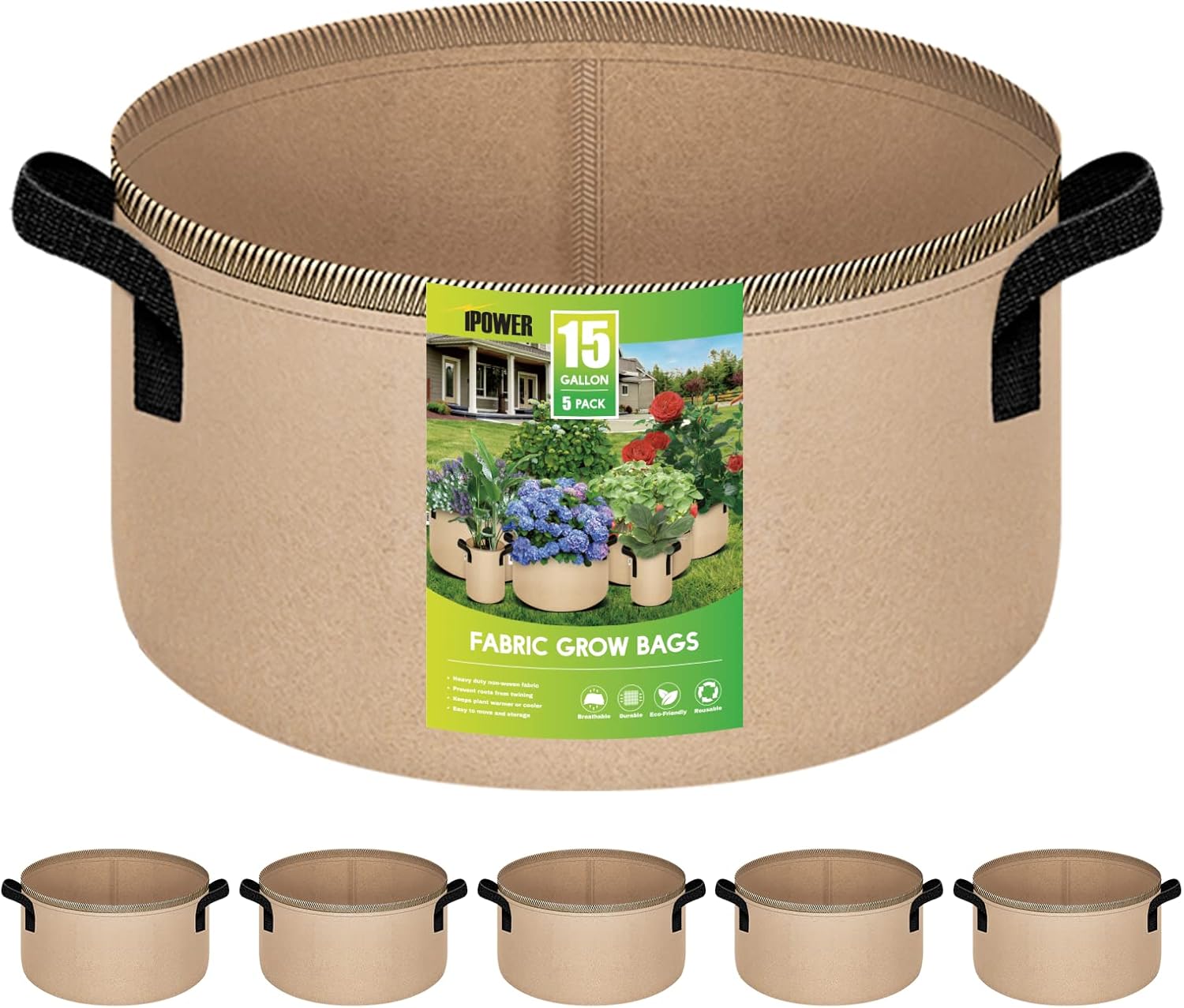 IPower La Crescita Insacca Il Contenitore Non Tessuto Di Aerazione Dei - Foto 6