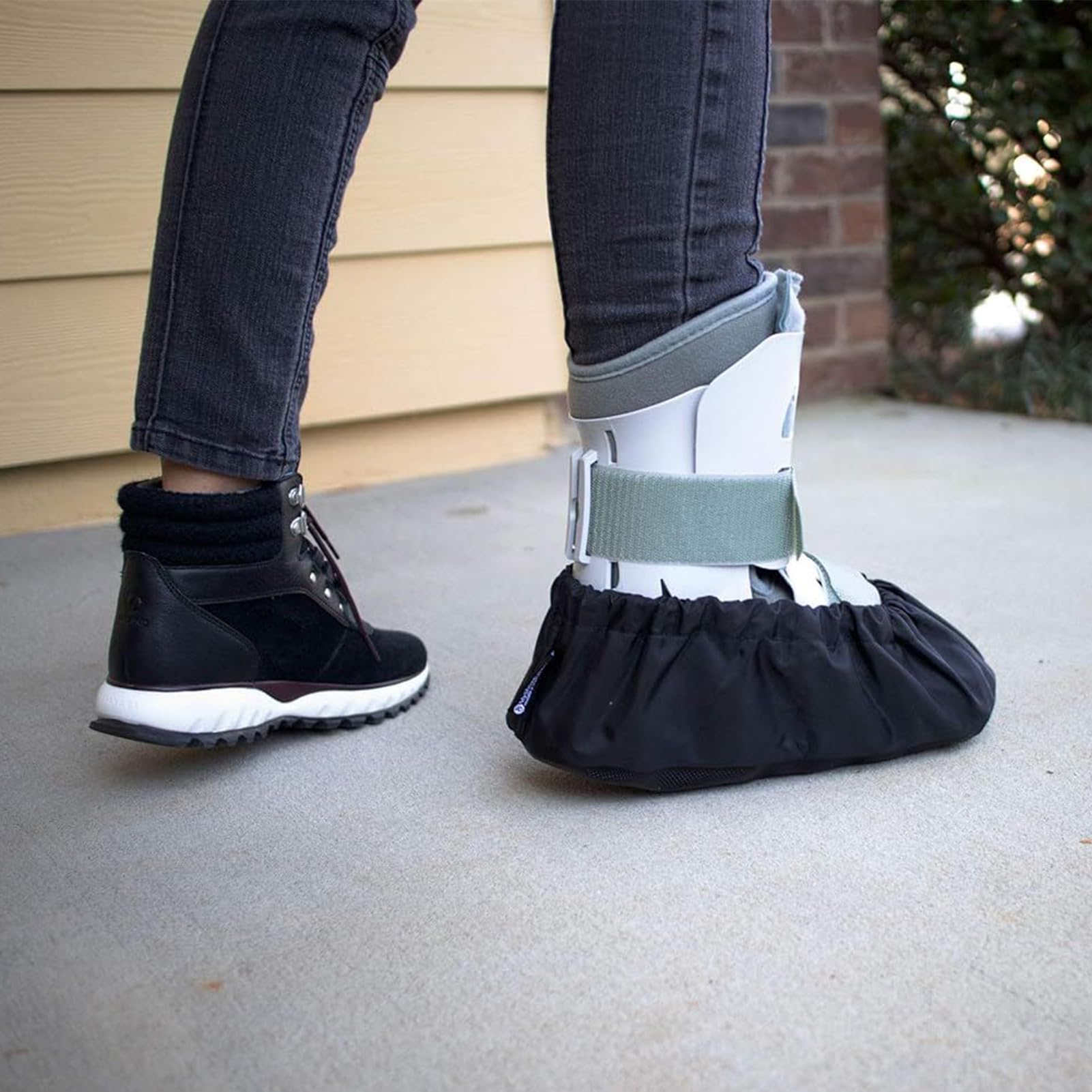 Ensemble de housses de bottes de marche – Protection imperméable antidérapante pour chaussures médicales | Aide à la mobilité quotidienne – Accessoires de soutien intérieur et extérieur avec