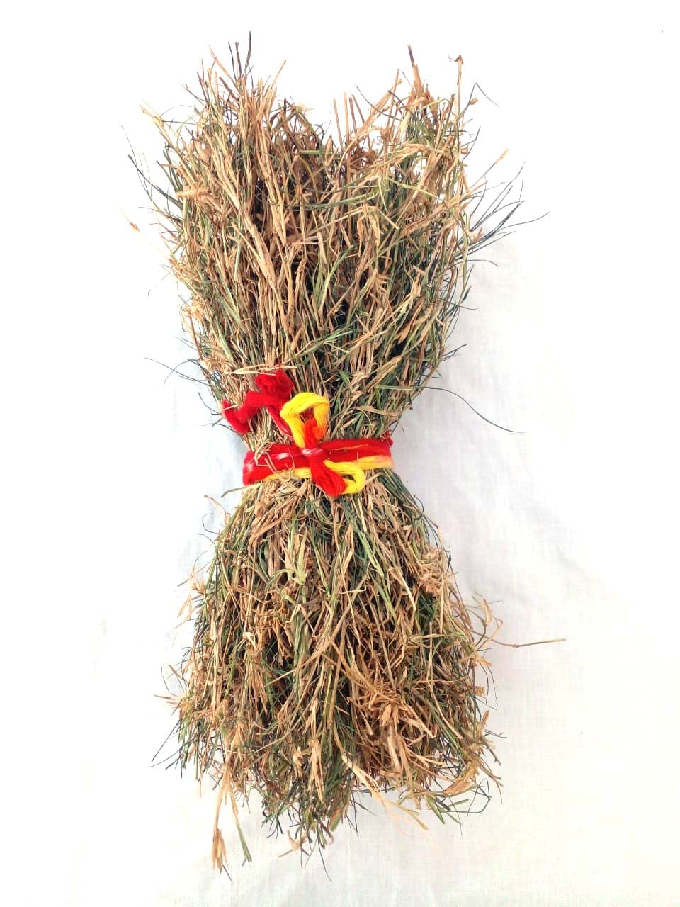Li6 ®™ Puja And Havan Kund for Doob Grash Pack of 5 Bundle - Durva Ka Sukha Ghaas yag, puja & Hawan Ke Liye - Dry Doob Grass