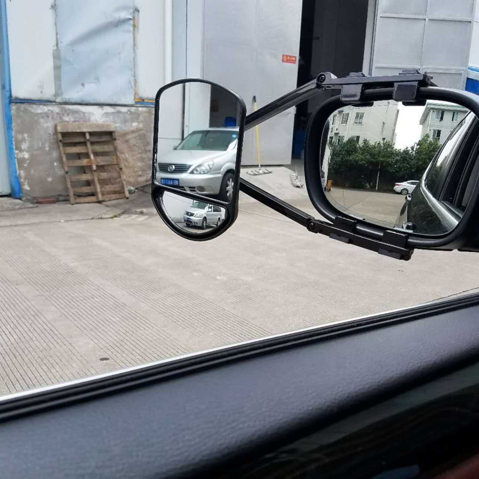 Przedłużone lusterka holownicze, przedłużki lusterek holowniczych | Lusterko wsteczne z obrotem o 360 stopni - przedłużki lusterek bocznych, akcesoria