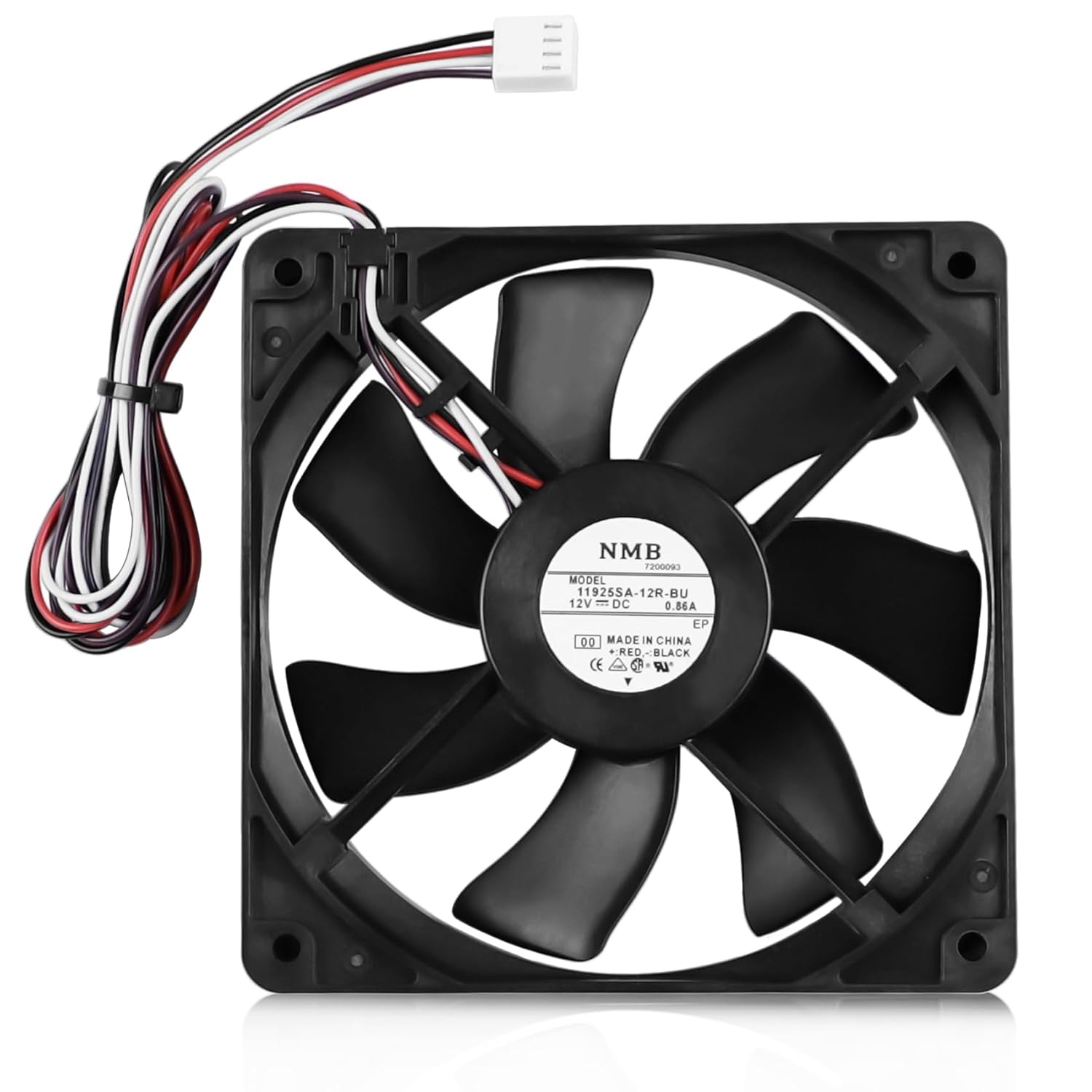 KIT0411 Pellet Grill Induction Fan Motor for Traeger D2 Pro 780 575, Ironwood 650 885, Silverton 620 810, Century 885, Oven Circulation Fan Replacement Part 11925SA-12R-BU, 0.86A 12V DC