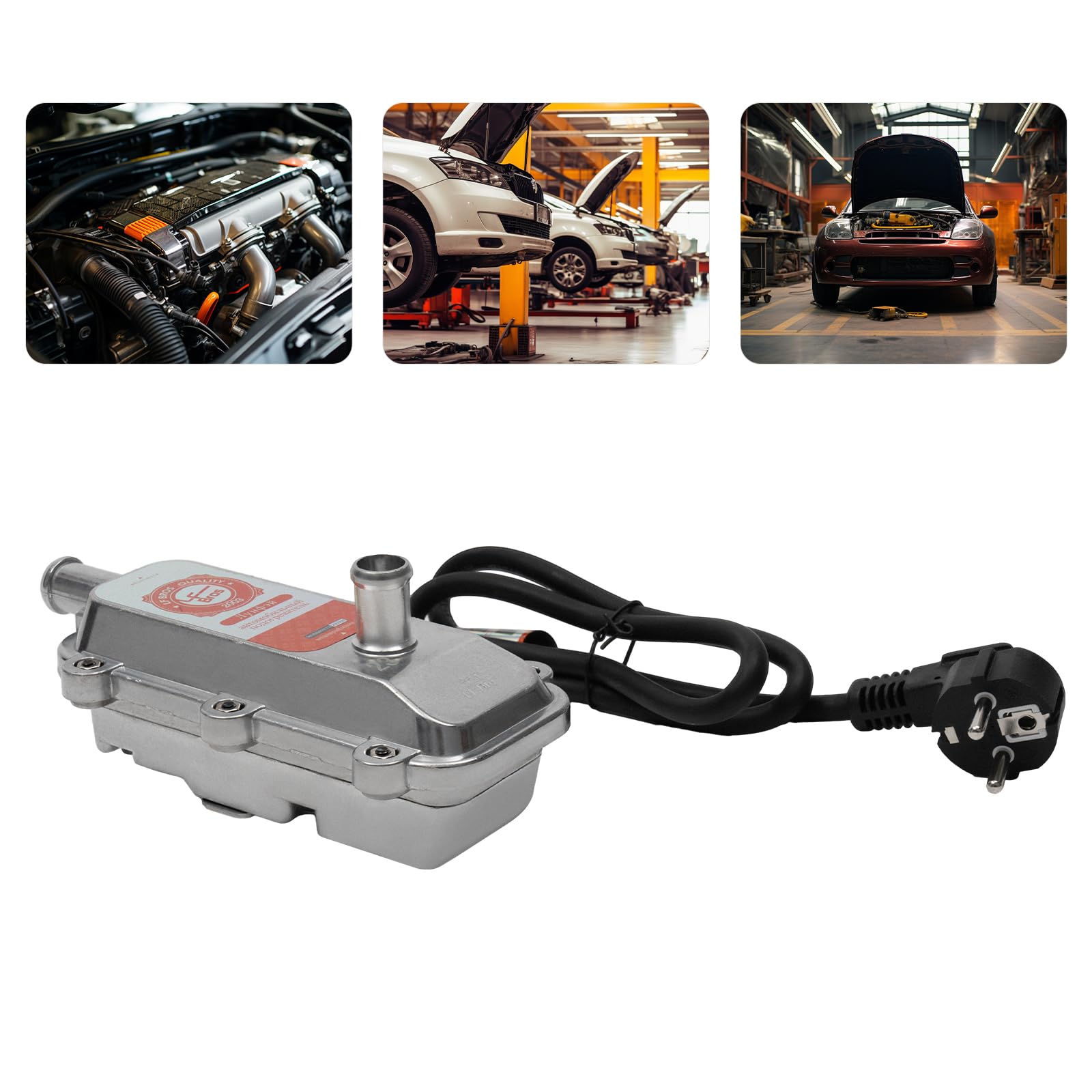 Preriscaldatore motore professionale, 2000 W, 220 – 240 V, riscaldatore per motore, pompa di raffreddamento per camper, camion, camper, barche