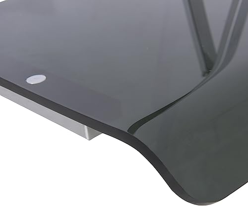 Miniatura 8 de LeisureMod Silla plegable de acrílico transparente, base ligera de hierro cromado, cómoda silla de escritorio transparente, no necesita montaje