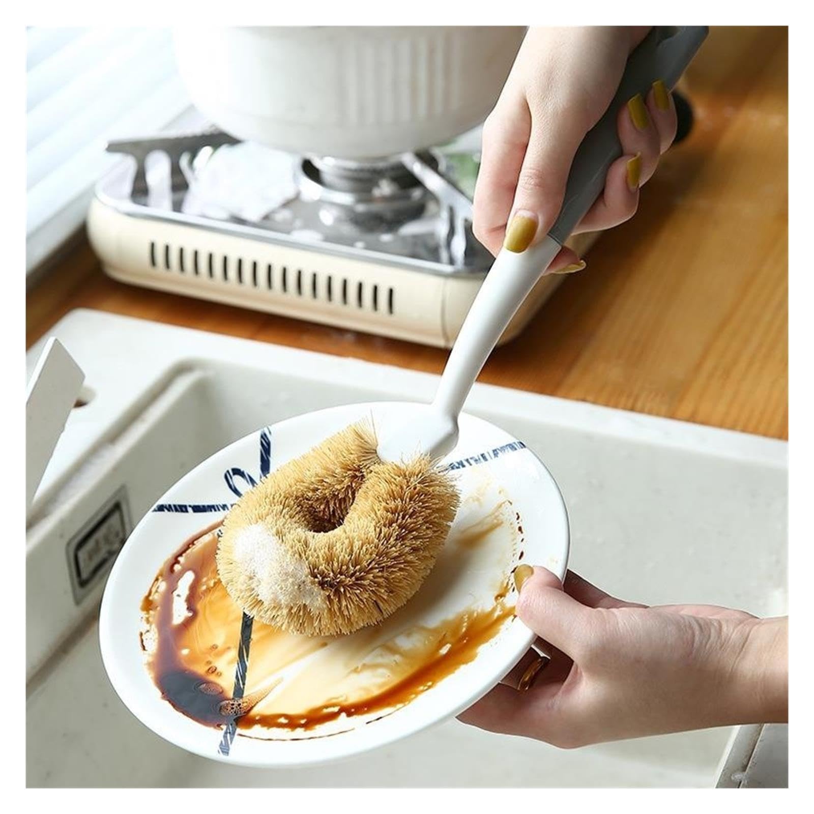 3pcs Pot Washing Brush pour Cuisine