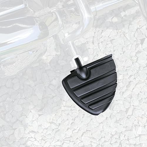 Miniatura 9 de VG MOTO Estriberas ajustables para motocicleta, reposapiés para pasajero, soporte masculino, compatible con Harley Touring Sportster Softail Road