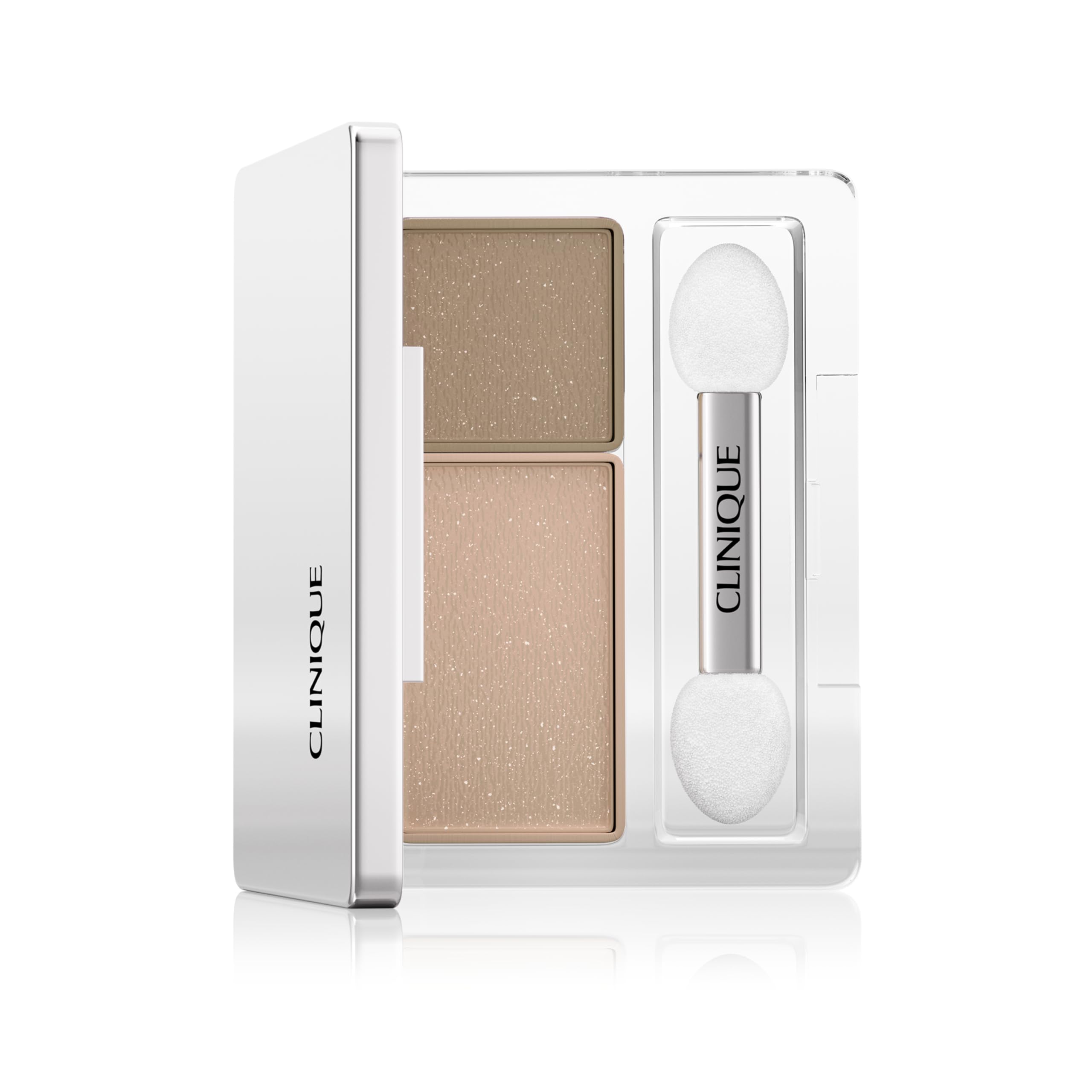 Clinique All About Shadow™ Duo. Perfekt abgestimmter Lidschatten für vielseitige Looks | ultra leicht + 8 Stunden Halt