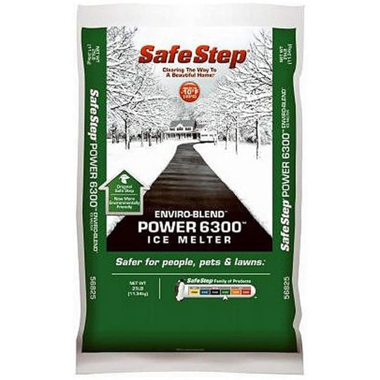56825 25 Lb Bag 6300 Enviro-Blend Ice Melter
