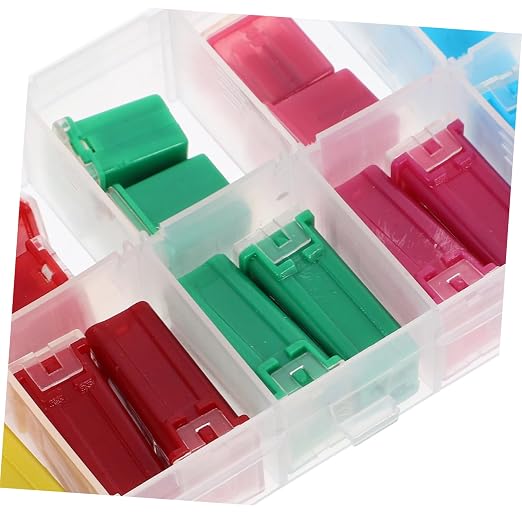 Kit de fusibles automotrices VOSAREA, 20 piezas, fusibles mini para autos, camiones y SUV, protección integral de circuitos miniatura 5