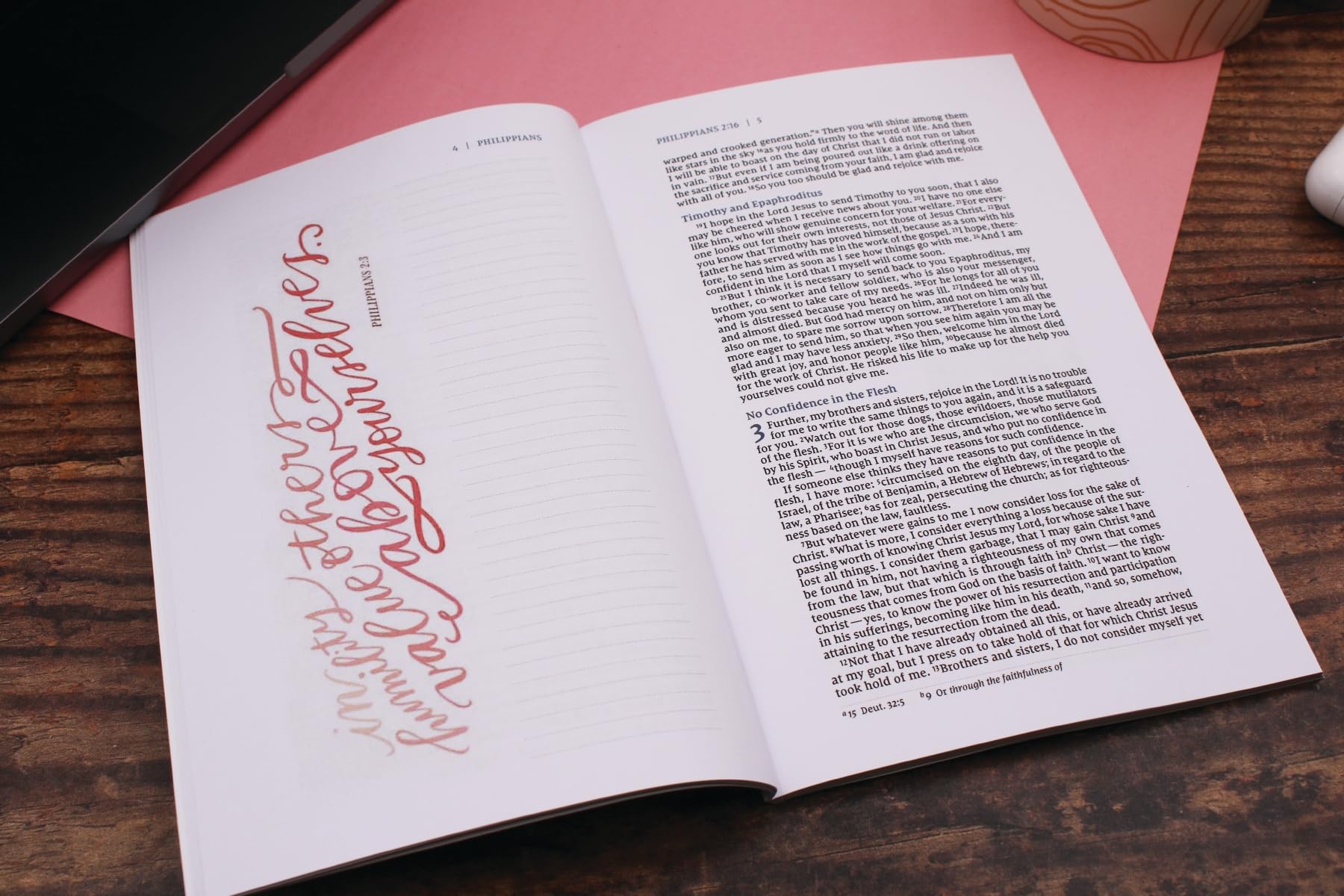 NIV, Beautiful Word Bible Journal, Philippians, Paperback, Comfort Print - Image 3